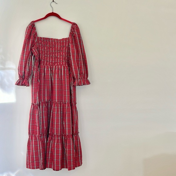 J Marie The Rayna Square Ruched Midi Dress - Picture 9 of 13